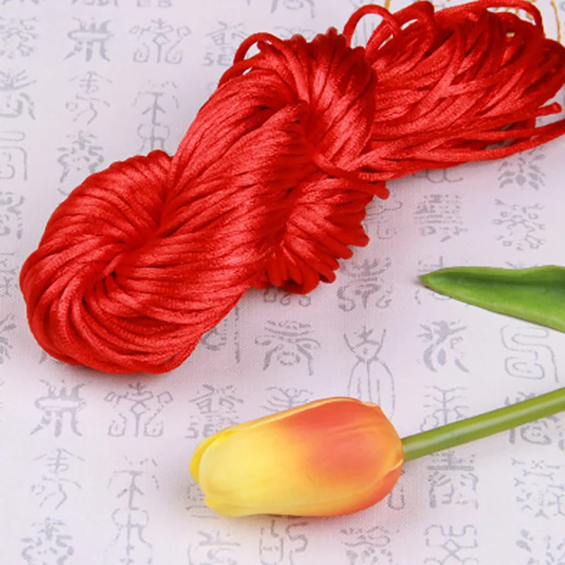 20 м плетеный шнур веревка лента узел сделай сам для одежды браслет подвешивания