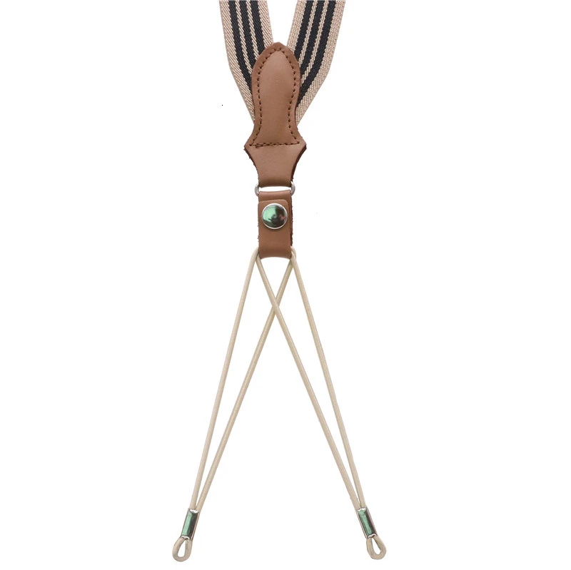 Подтяжки из натуральной воловьей кожи первого слоя подтяжки унисекс с 6