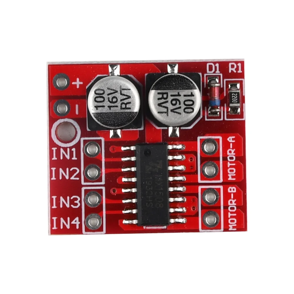 1.5A 2-полосный MX1508 DC драйвер двигателя модуль PWM скорости двойной h-мост шаговый L298N