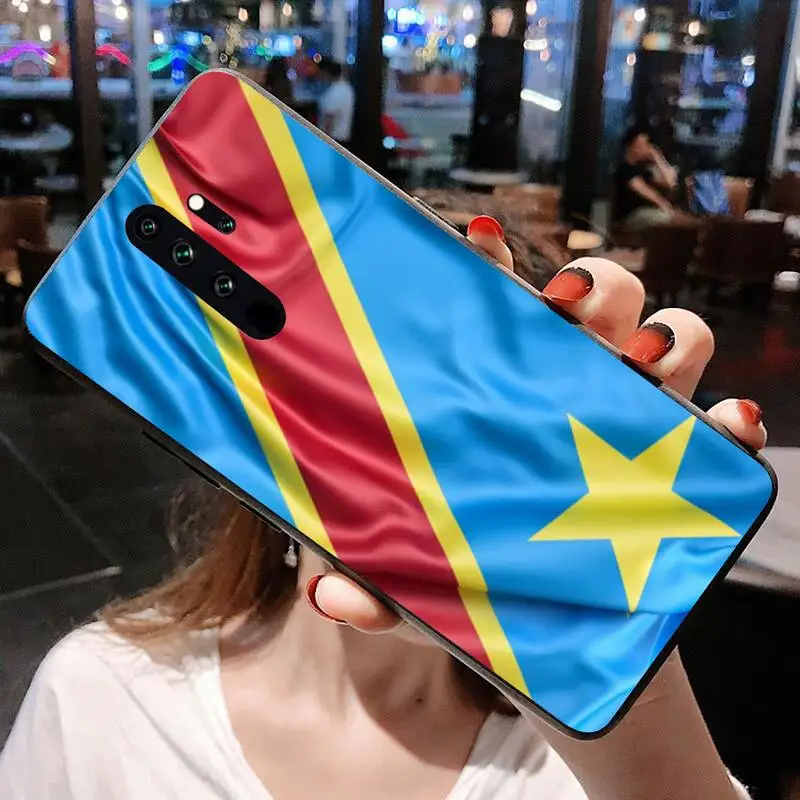

Congo Flag Phone Case for Redmi 9A 8A 7 6 6A Note 9 8 8T Pro Max Redmi 9 K20 K30 Pro