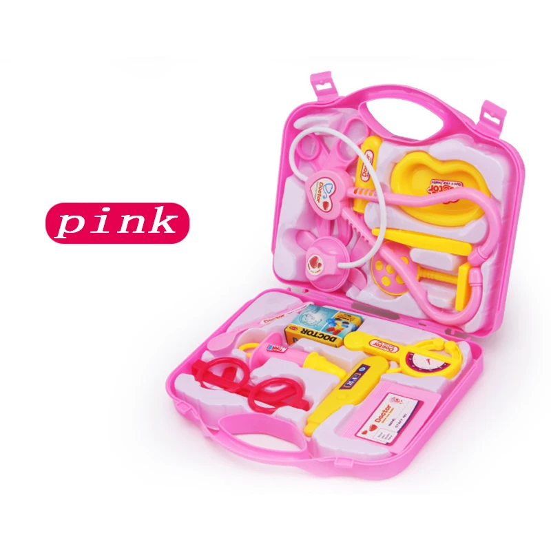 

Kids Doctor Toy Set Simulation Family Doctor Nurse Medical Kit Toy Pretend Play Hospital Medicine Accessorie Children Toy