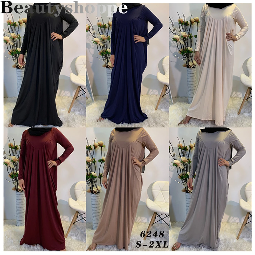 Мусульманское платье женское свободное абайя Дубай длинное туника кимоно Юба