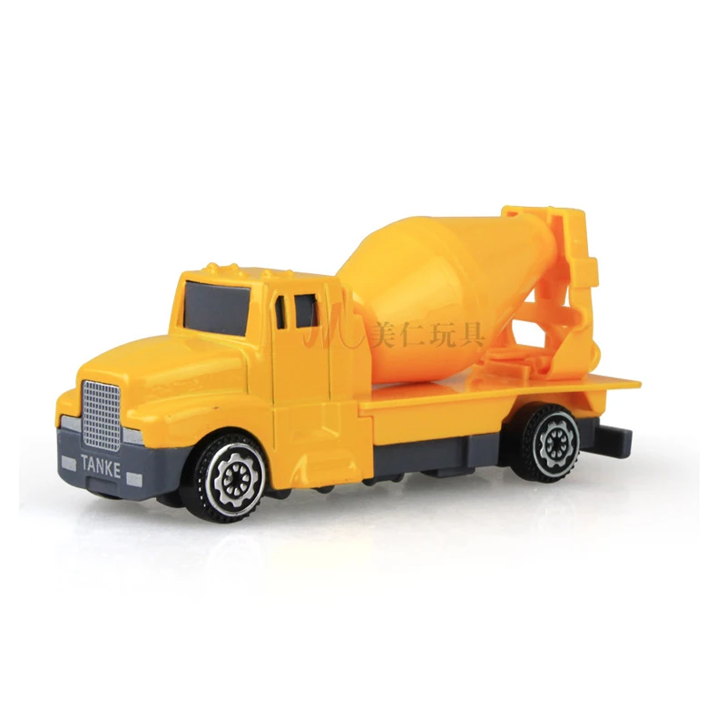 Игрушечный инженерный грузовик 1:60 из сплава кран экскаватор миксер мини-модель