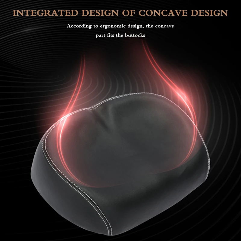 Мягкое утолщенное сиденье для горного велосипеда широкое большое дышащее