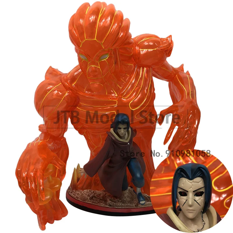 Аниме Модель Наруто Shippuden GK Susanoo Akatsuki Uchiha Itachi фигурка 36 см коллекционная игрушка