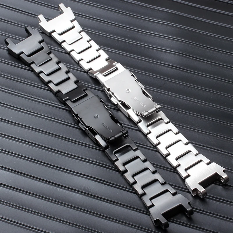 

Stainless Steel Strap Watchband for Casio G-SHOCK MTG-B1000 Men replacement watch modification Matte Metal Solid Watchband