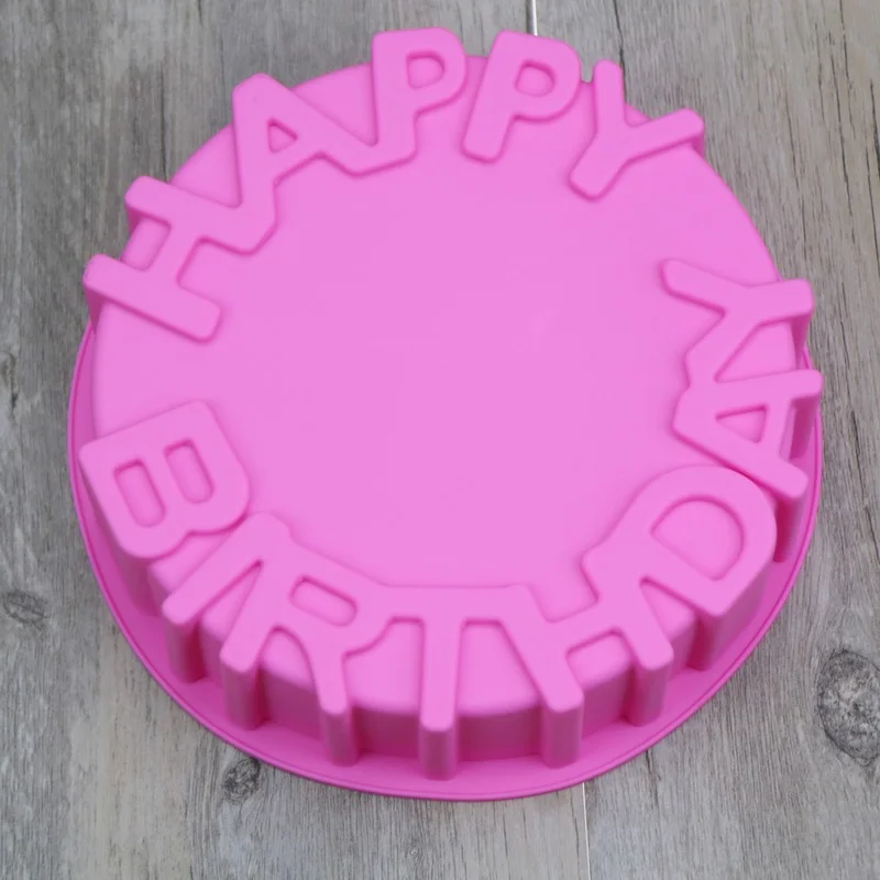 

1pcs Random color Round Shape Cake Silicone Mold Kitchen Bakeware Cake Tools DIY Desserts Mousse Silicone Molds For Baking