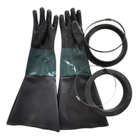 sandblasting gloves sand blaster parts blasting gloves with o rings for sandblast cabinet sandblasting gloves 23 6 inch