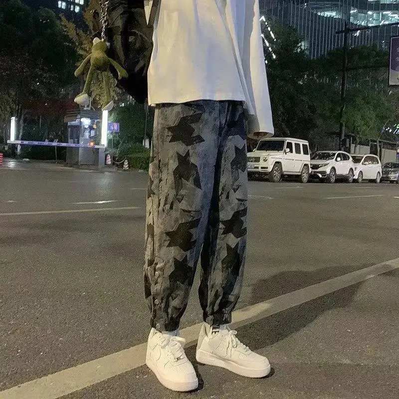 

Летние камуфляжные брюки карго джинсы для женщин с завышенной талией джинсы брюки Харадзюку для женщин Джоггеры для женщин брюки Pantalon Femme ш...