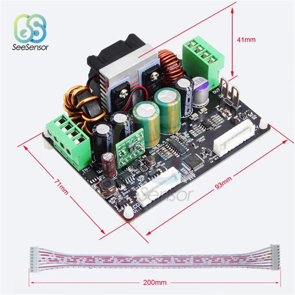 Понижающий модуль питания постоянного напряжения и тока DPH3205 32 в 5 А понижающий