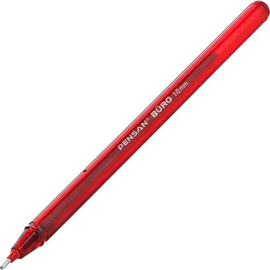 

Original PENSAN OFFICE BALLPOINT PEN 1MM 2270 RED 50 L