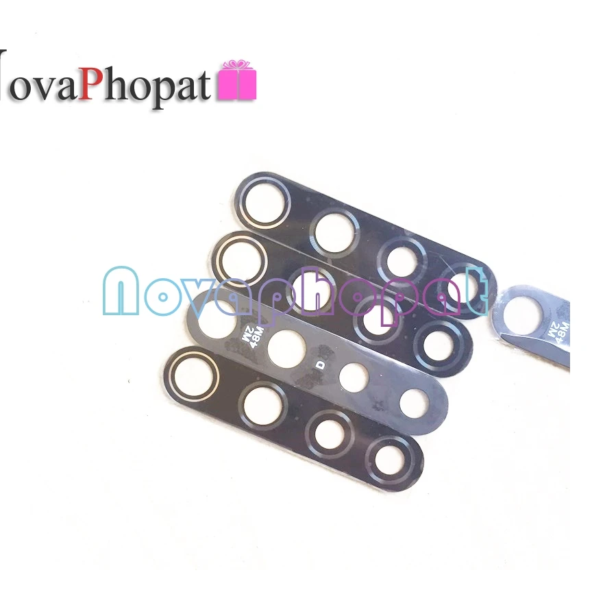 Novaphopat 1 шт. черная крышка объектива Для Doogee Y6 max задняя камера стеклянная линза +