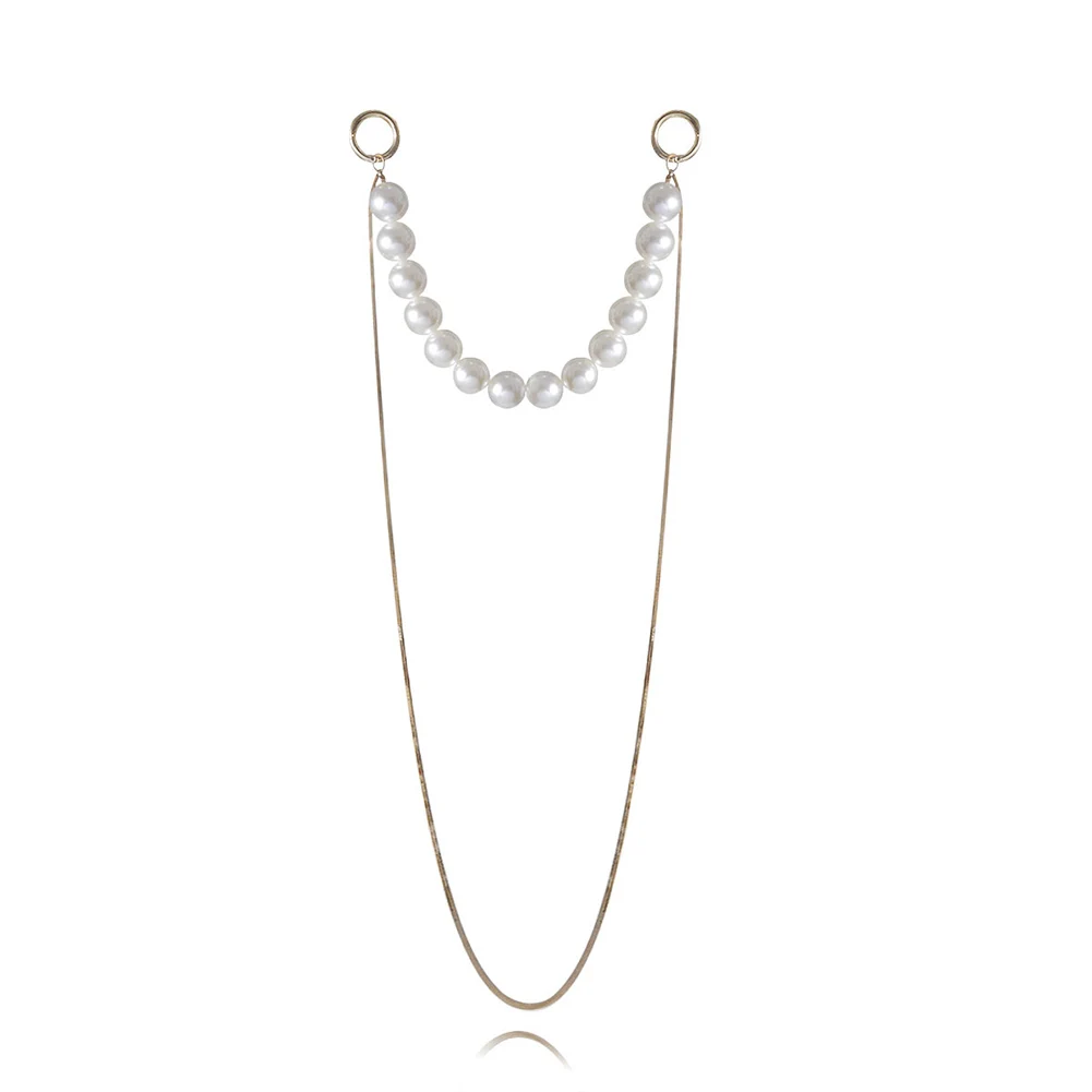 Сумка кошелек из искусственного жемчуга двухслойная сумочка на цепочке через