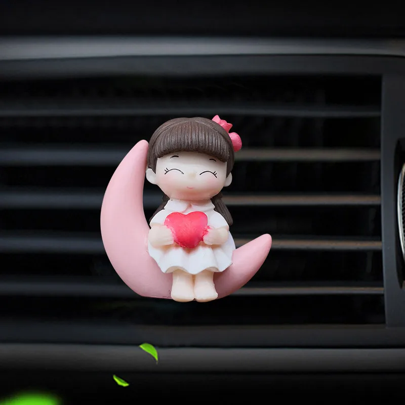 

Car Air Freshener Perfume Diffuser Vent Clips Car Interior Accessories Lovely Girl Boy Decor 1 Pack Incense Tablet Auto Goods