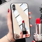 Чехол TRISEOLY для Xiaomi Redmi 7, модное акриловое зеркало для Xiaomi Redmi 7, чехол 6,26 дюймов, роскошный мягкий ТПУ чехол для телефона, бампер