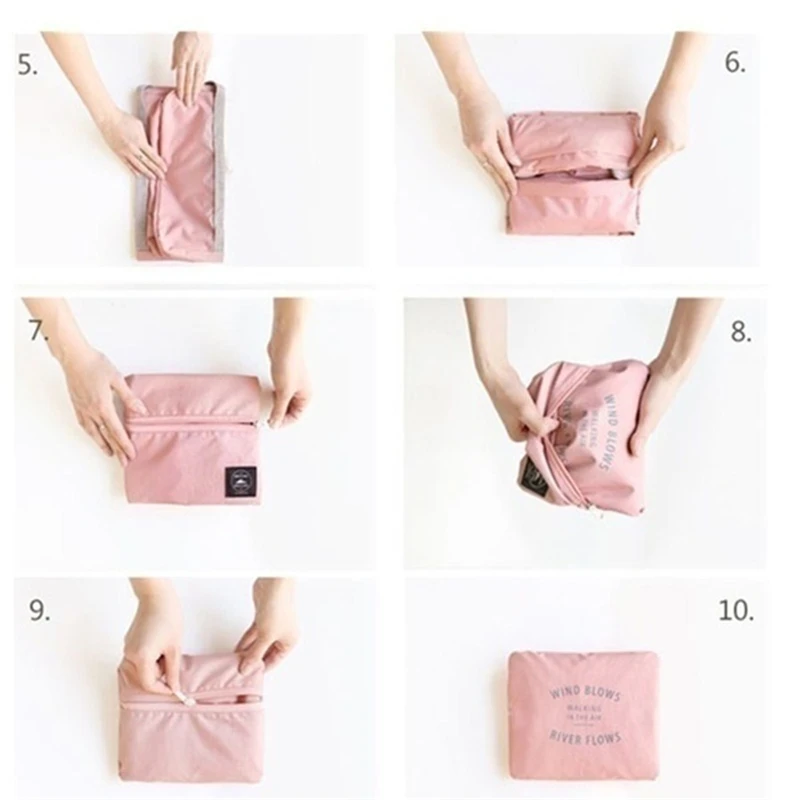 1 Pcs Unisex Large Capacity Bag New Nylon Foldable Travel Bags  Luggage Women WaterProof Handbags Men Travel Bags