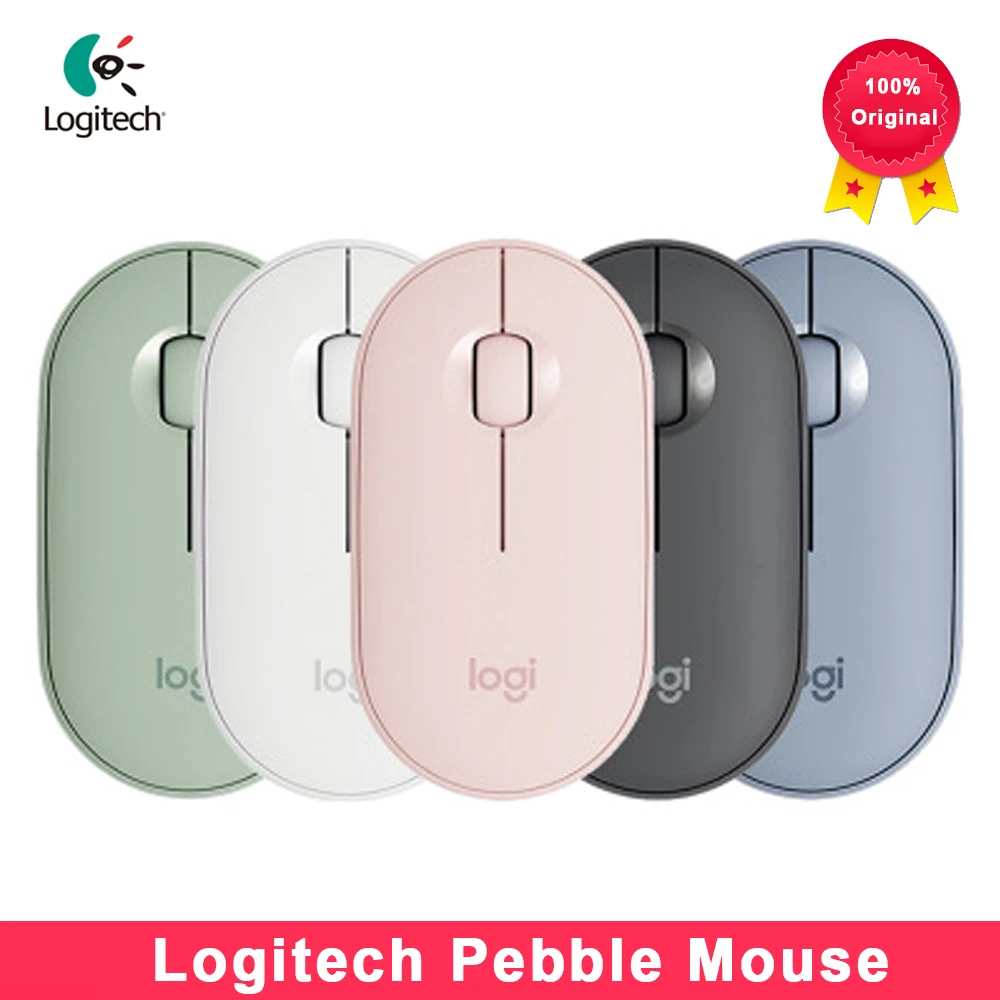 

Bluetooth-Мышь Logitech Pebble M350 беспроводная, 1000DPI, 100 ГГц