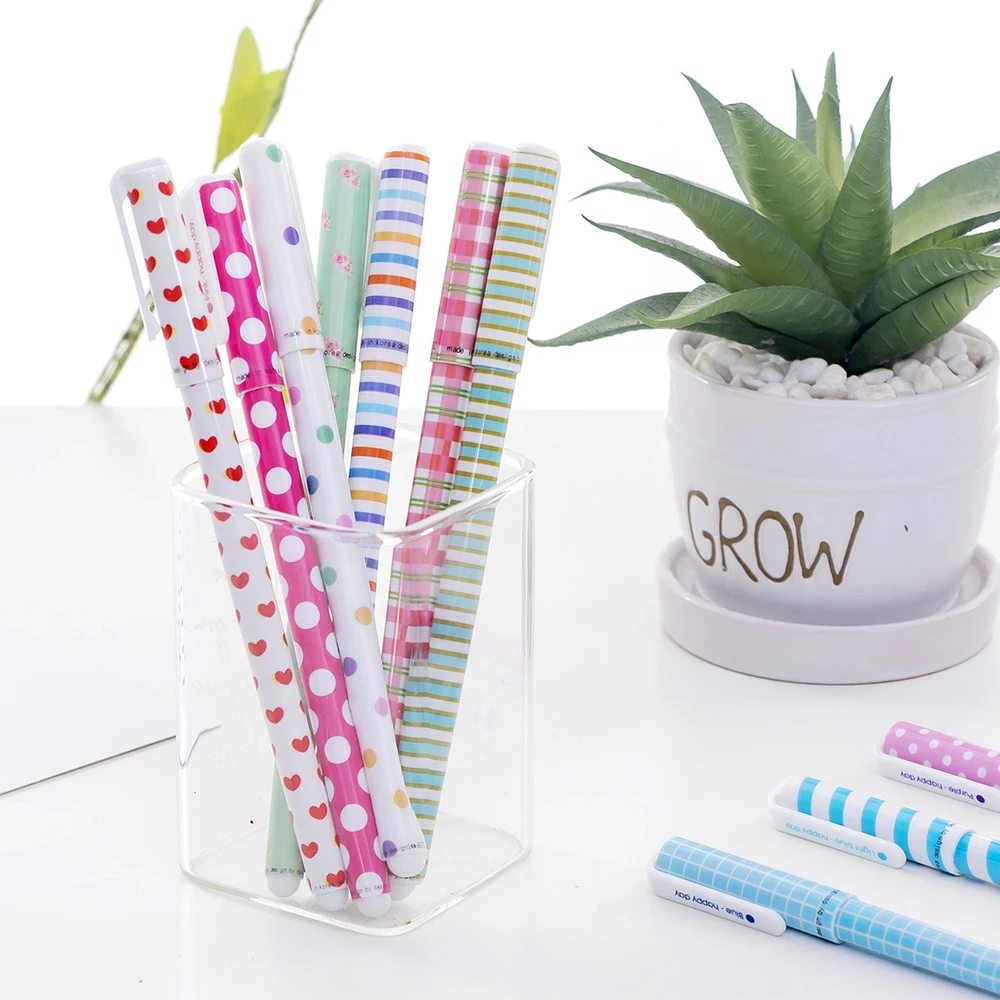 

10Pcs/set Cute Cartoon Colorful Gel Pens Set 0.38mm Student Writing Pen School Office Stationery