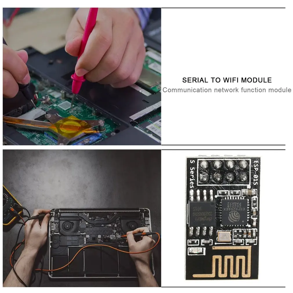 

Upgraded Version Esp-01s Esp8266 Serial Wifi Model Authenticity Guaranteed Internet Of Thing Model Board