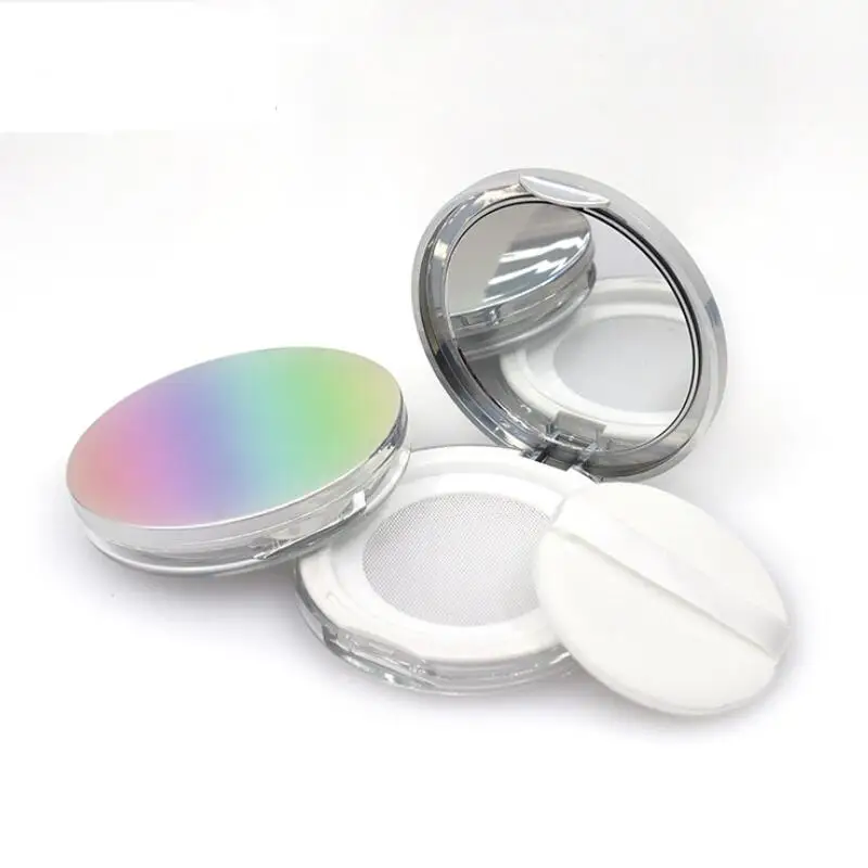 5g Портативный ультра-тонкий Пластик пудреница пустая горшок для пудры макияжа