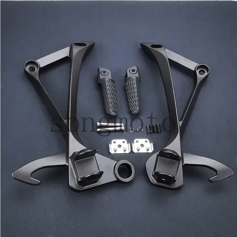 

Набор задних подножек мотоцикла для Kawasaki Ninja ZX-10R ZX10R 2011 2012 2013 2014 2015 2016 2017 2018 2019 2020 2021