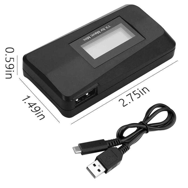 Мавик мини батарея USB зарядное устройство цифровой экран дисплей портативный