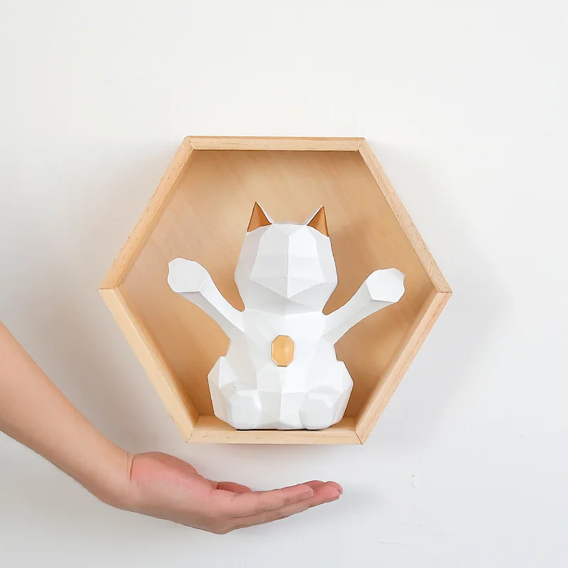 1 шт. креативная деревянная полка декоративная домашняя для маленьких мальчиков