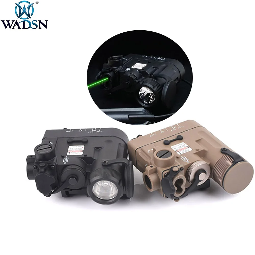 WADSN Airsoft PEQ DBAL-D2 IR зеленый лазерный индикатор DBAL-eMKII охотничьего оружия светильник пистолет вспышки светильник DBAL Тактический светильник