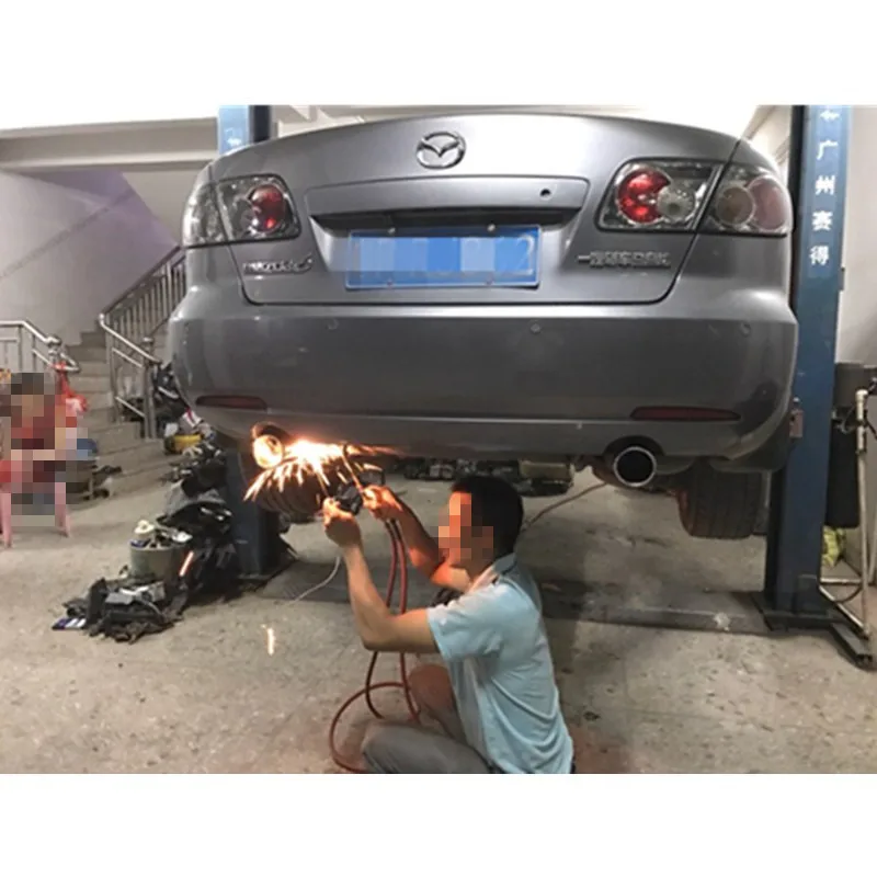 1 шт. вход 51 мм выход 76 89 102 Автомобильная Сварка Akrapovic выхлопная Муфельная труба