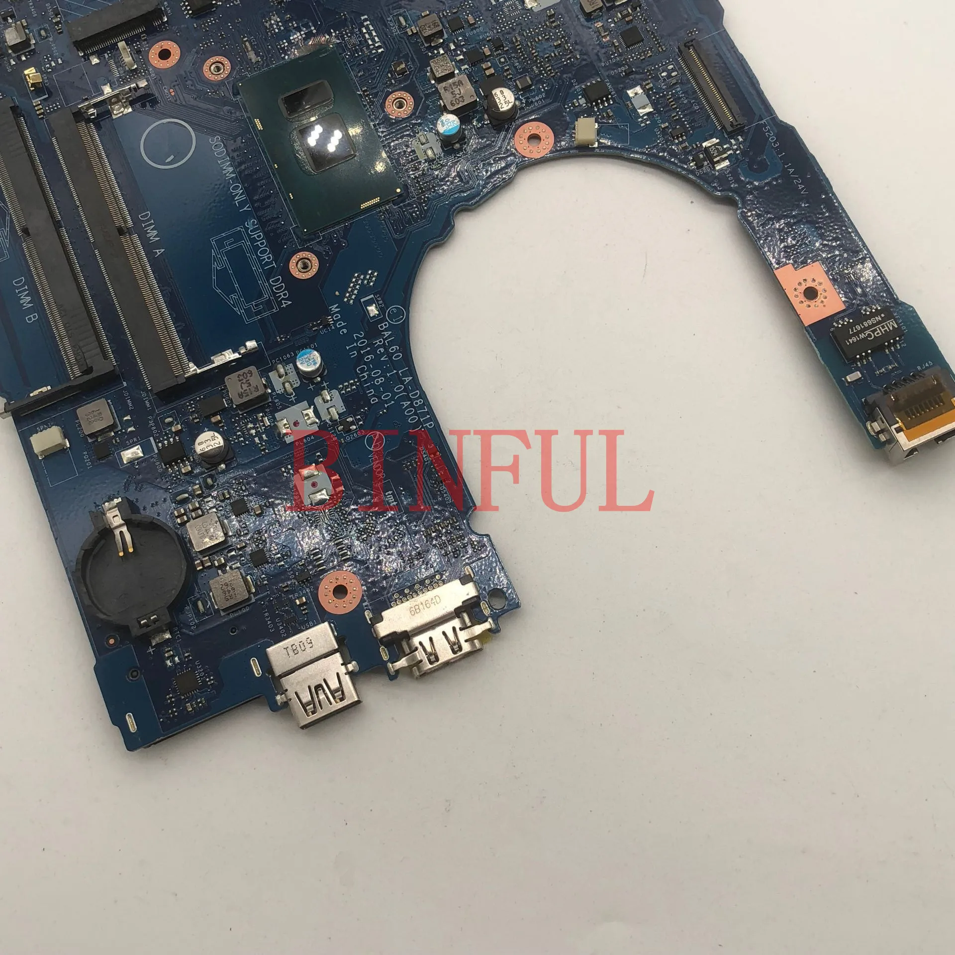 Материнская плата для ноутбука DELL 14 5468 5468D 5566 | Компьютеры и офис