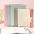 Блокнот-ЕЖЕДНЕВНИК А5B5, с отрывными листами, в горошек, на английском языке, для заметок, для школы, еженедельного переплета, сменная бумага K2Y8