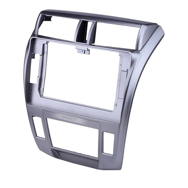 Harfey 2din Silver Frame 10.1 inch for 2008 2009 2010 2011-2013 Honda City Ballade Auto AC Audio Dash Trim Fascia Panel Kit | Автомобили и