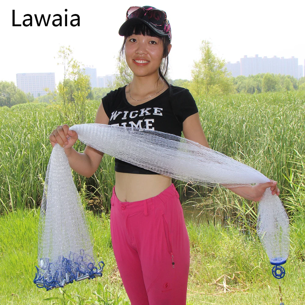 Рыболовная сеть Lawaia для ловли нахлыстом американская ручная кастинговая есть