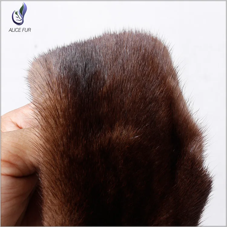Оптовая продажа высокое качество натуральный цвет норковый мех шкура для женщин