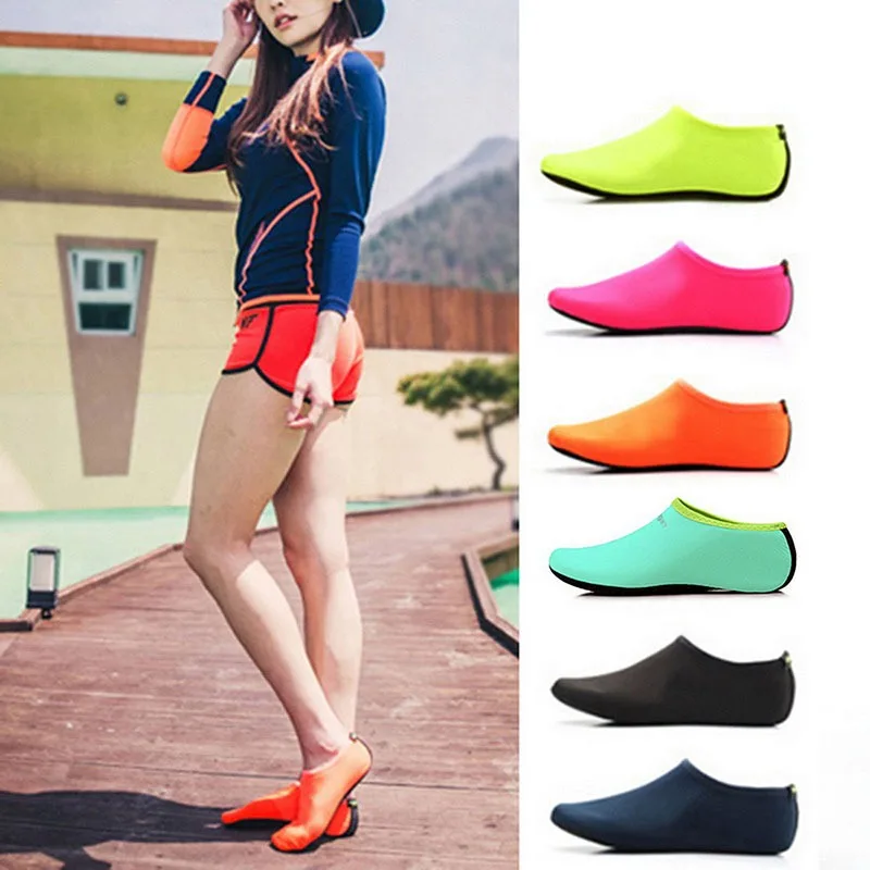 

Men Women Aqua Shoes Sneakers Quick Dry Swimming Footwear Unisex Outdoor Breathable Upstream Beach Shoes Sport Equipment