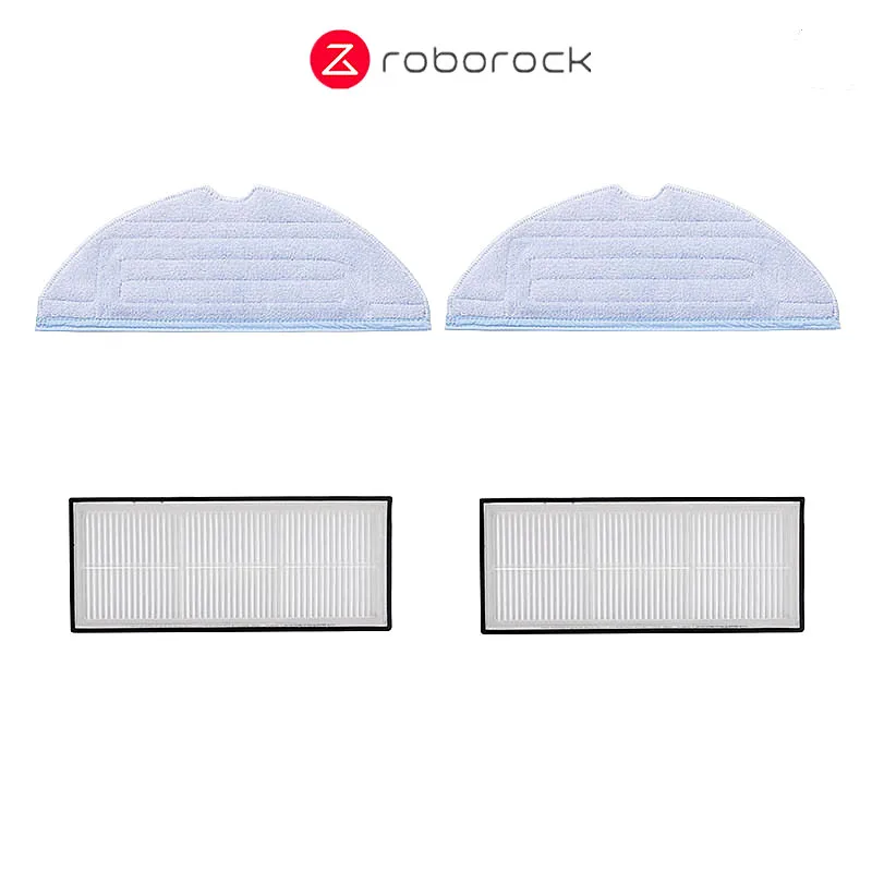 

Original brush Die neueste wichtigsten seite pinsel mopp wasser tank mlleimer HEPA-filter lade basis fr Roborock S7 S60 S61S50