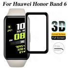 Защита экрана для Huawei band 6, не стекло, защитная пленка для смарт-часов Honor Band 6, аксессуары для смарт-часов
