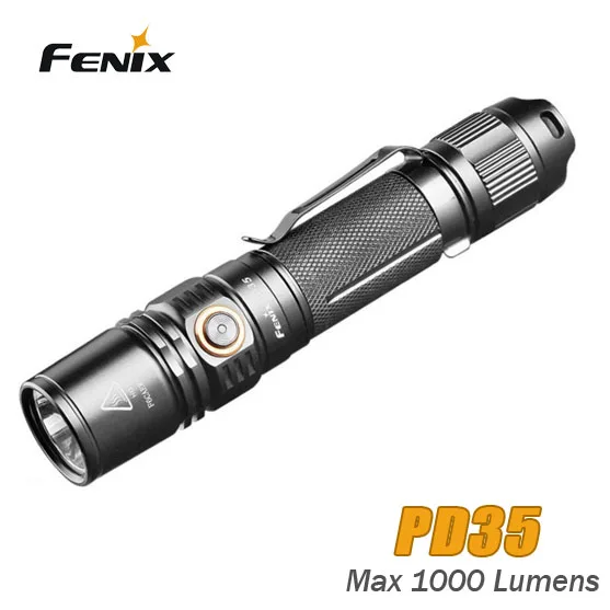 Светодиодный тактический фонарик Fenix PD35 V2.0 2018 Edition V2 1000 люмен CREE XP L HI V3|Фары| |