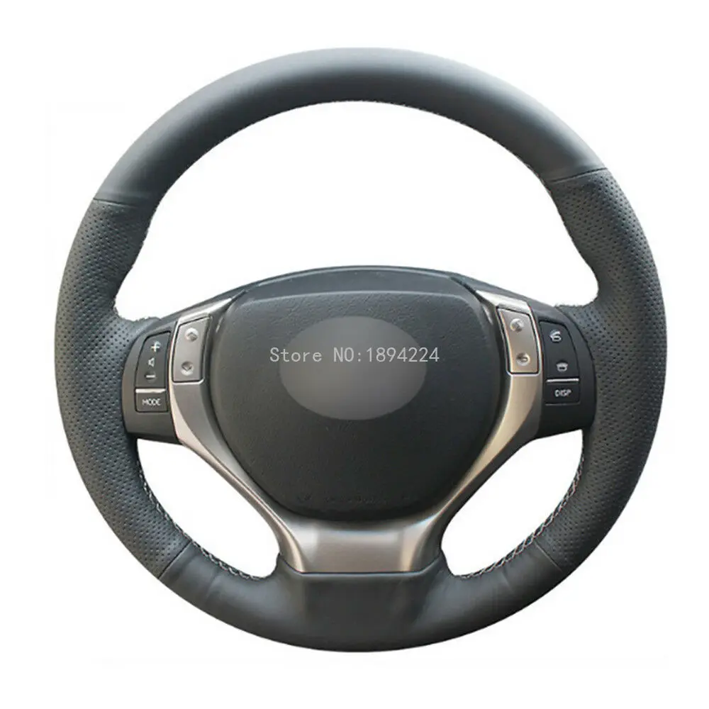 

DIY Customized PU Steering Wheel Stitch on Wrap Cover For Lexus ES250