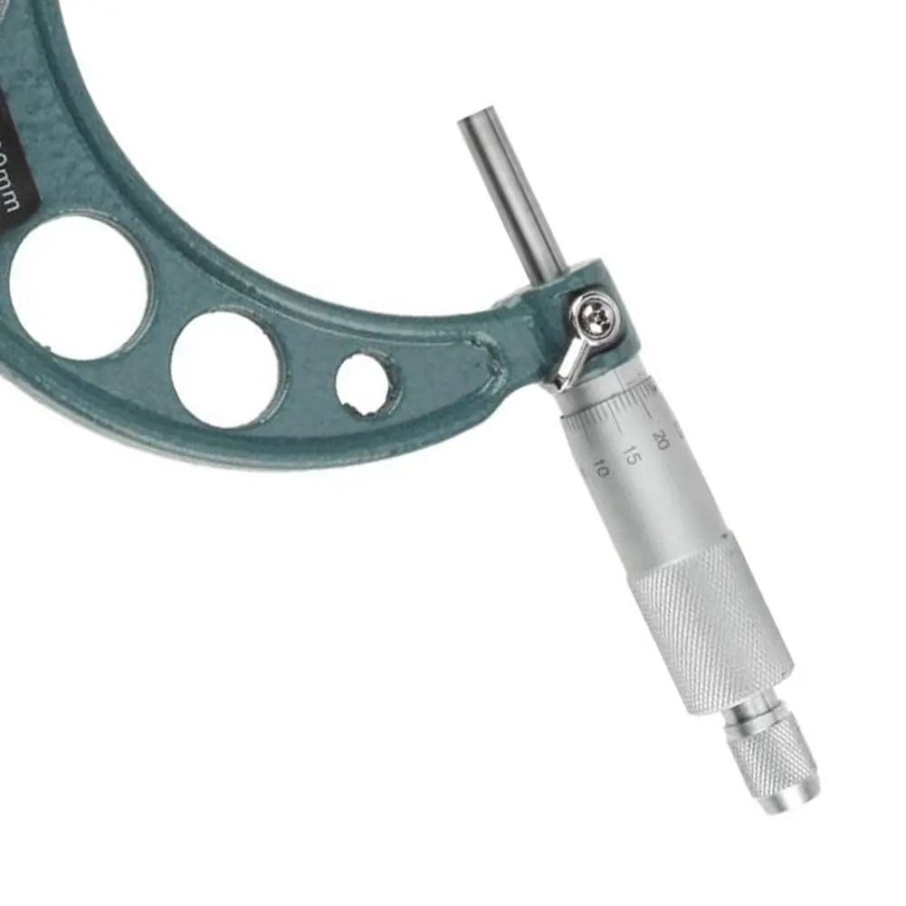 

0-100mm 4 Pcs Outside Micrometer Metric 0-25mm/25-50mm/50-75mm/75-100mm Metric Gauge Vernier Caliper Thickness Measuring Tools