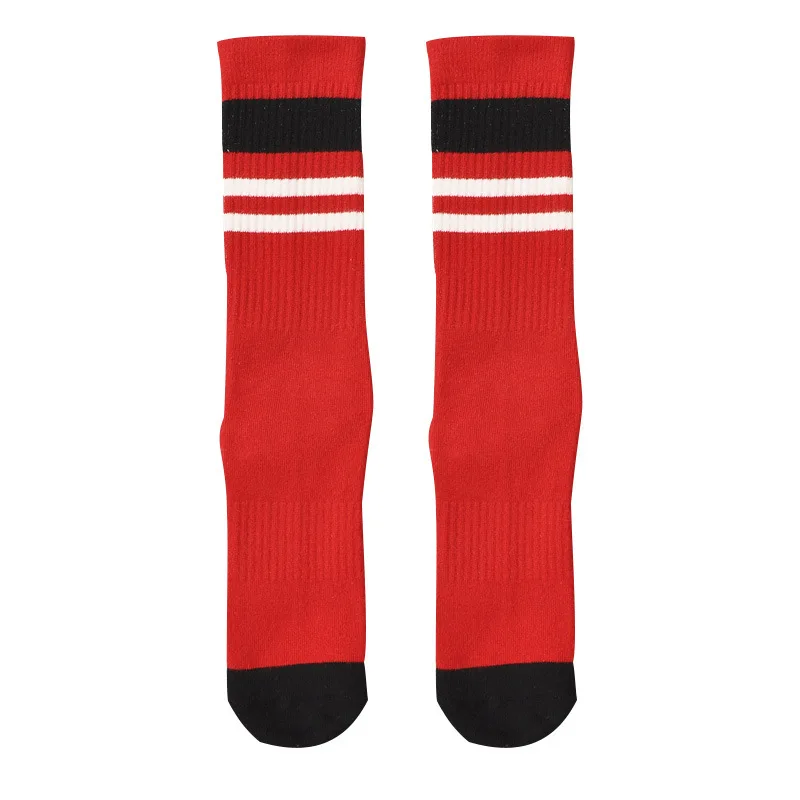 2019 зимние толстые носки мужские Sokken корейские модные спортивные полосатые Harajuku