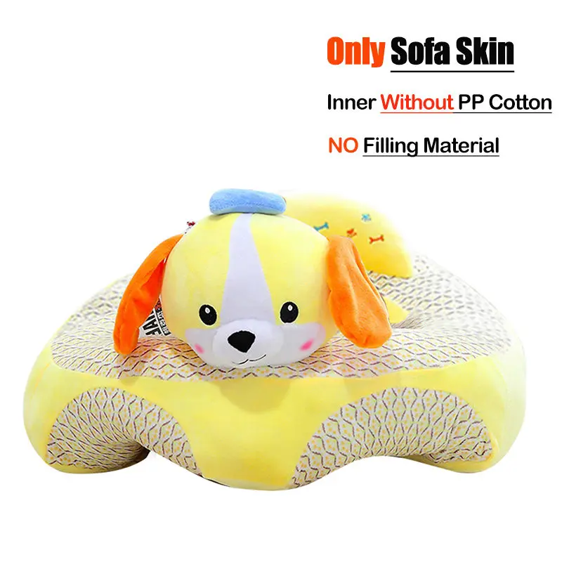 8 Baby Sofa Support Seat Cover Learning To Sit Seat Feeding Chair Cover Kids Sofa Skin for Infant Toddler Nest Puff Without Cotton - Цвет: 8