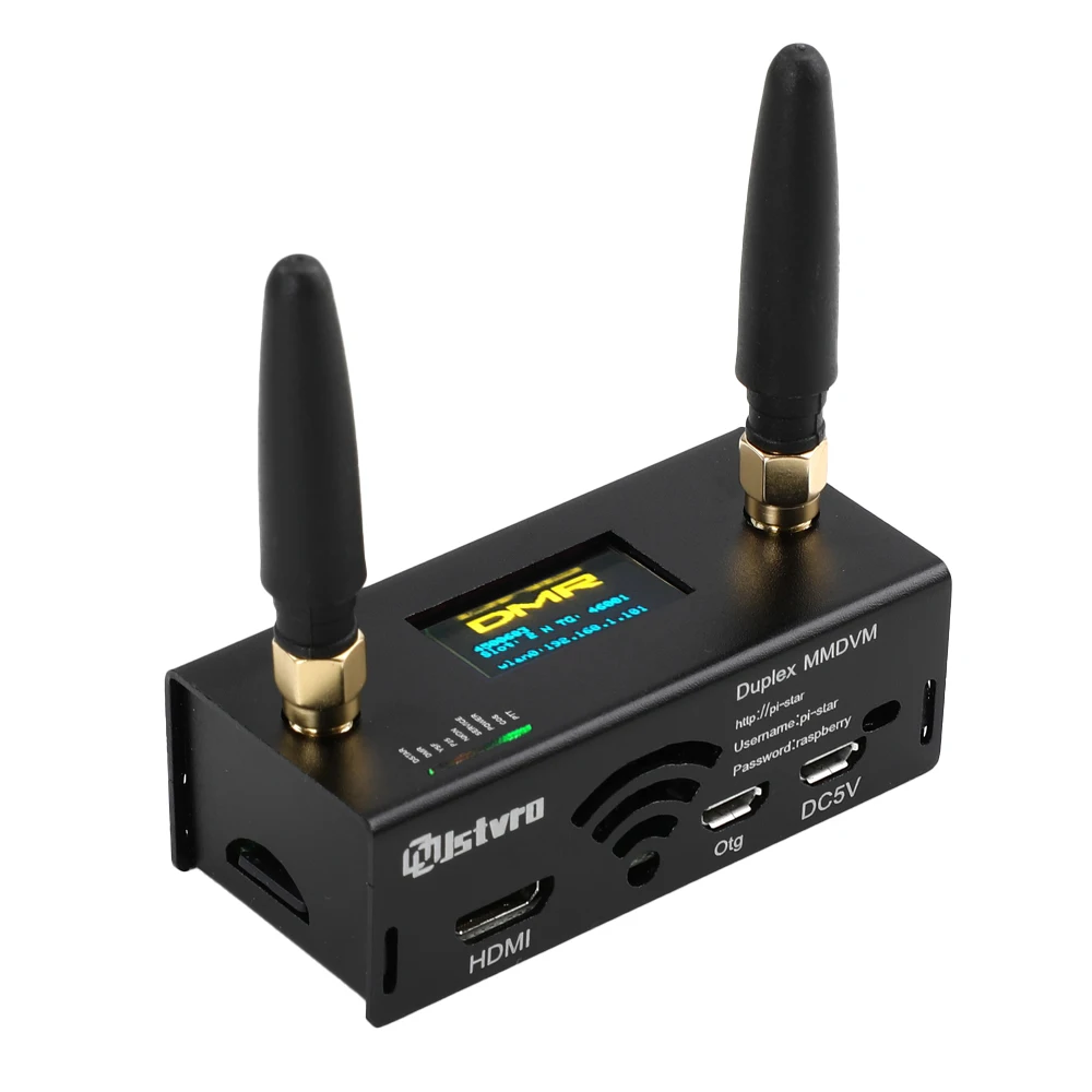 Дуплексная плата точки доступа MMDVM + OLED антенна чехол с поддержкой P25 DMR YSF Fr Raspberry Pi|