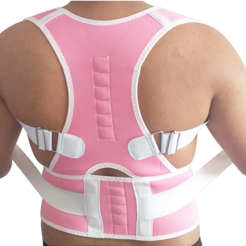 

Unise Back Support Posture Correction Health Care Corset for the Spine Humpback Magnetic Back Postuer Corrector Relief Back Pain