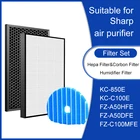 H13 Hepa Filter  Carbon Filter FZ-A50HFE FZ-A50DFE Humidifier Filter FZ-C100MFE очиститель воздуха Sharp KC-850E KC-C100E