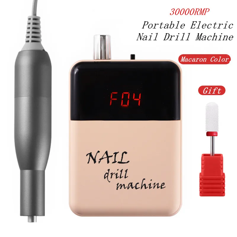 2020 Новый мини станок для маникюра 30000 об/мин Профессиональный аппарат наборы и