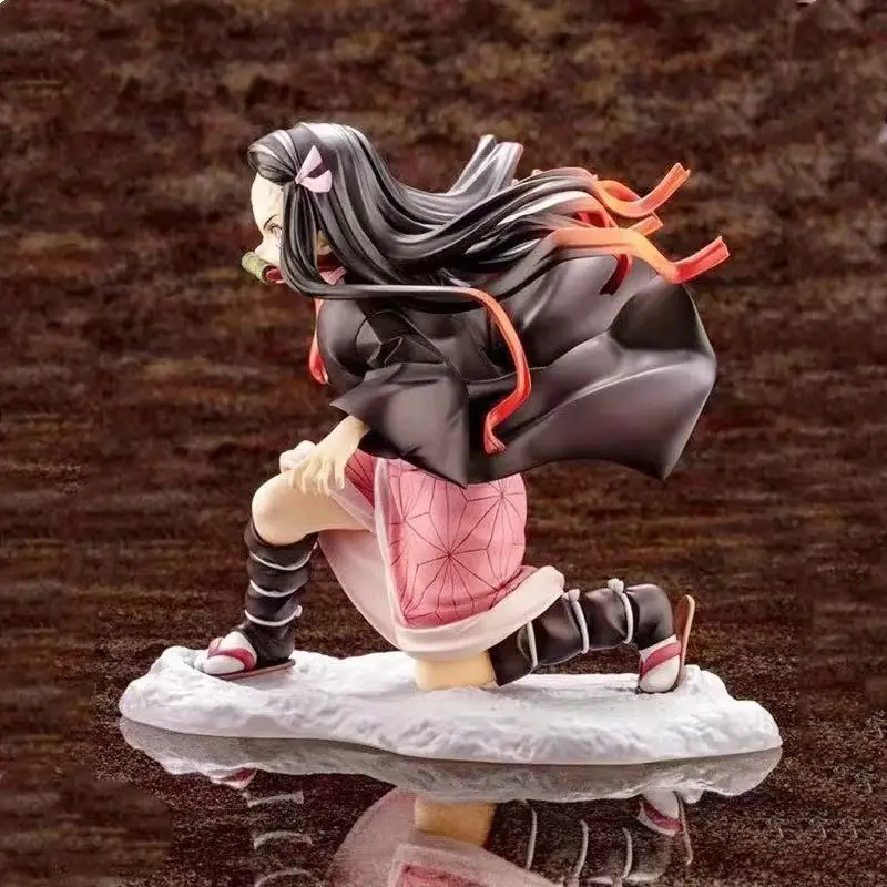 

14cm Kimetsu nezuko anime figure demon slayer Action Figure PVC Collection model