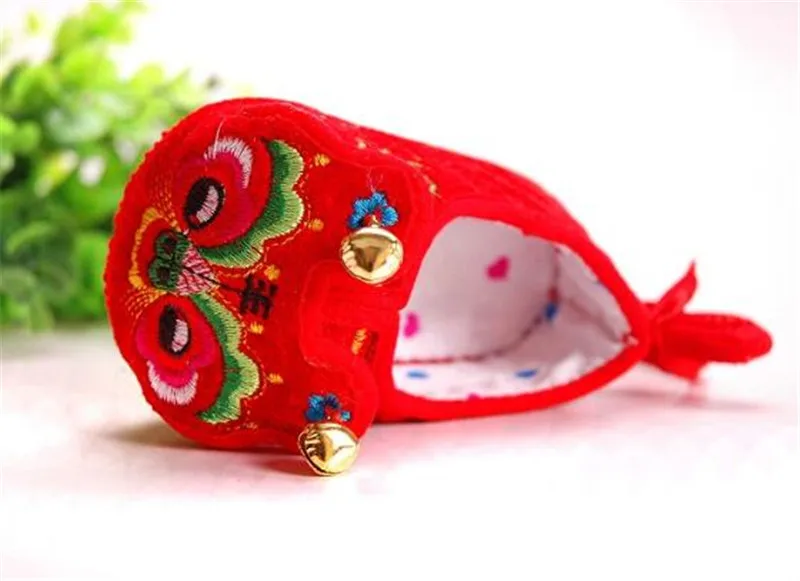 Weoneit/Китайская традиционная обувь для малышей с вышивкой Детская Тканевая мягкой