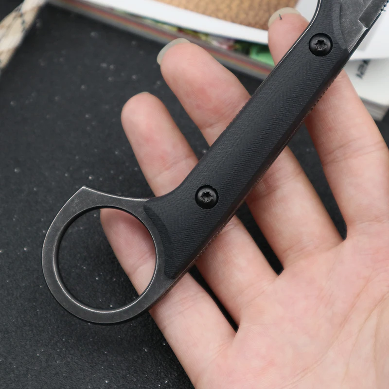 Нож с фиксированным лезвием охотничий нож для выживания нож-керамбит s 440C Лезвие