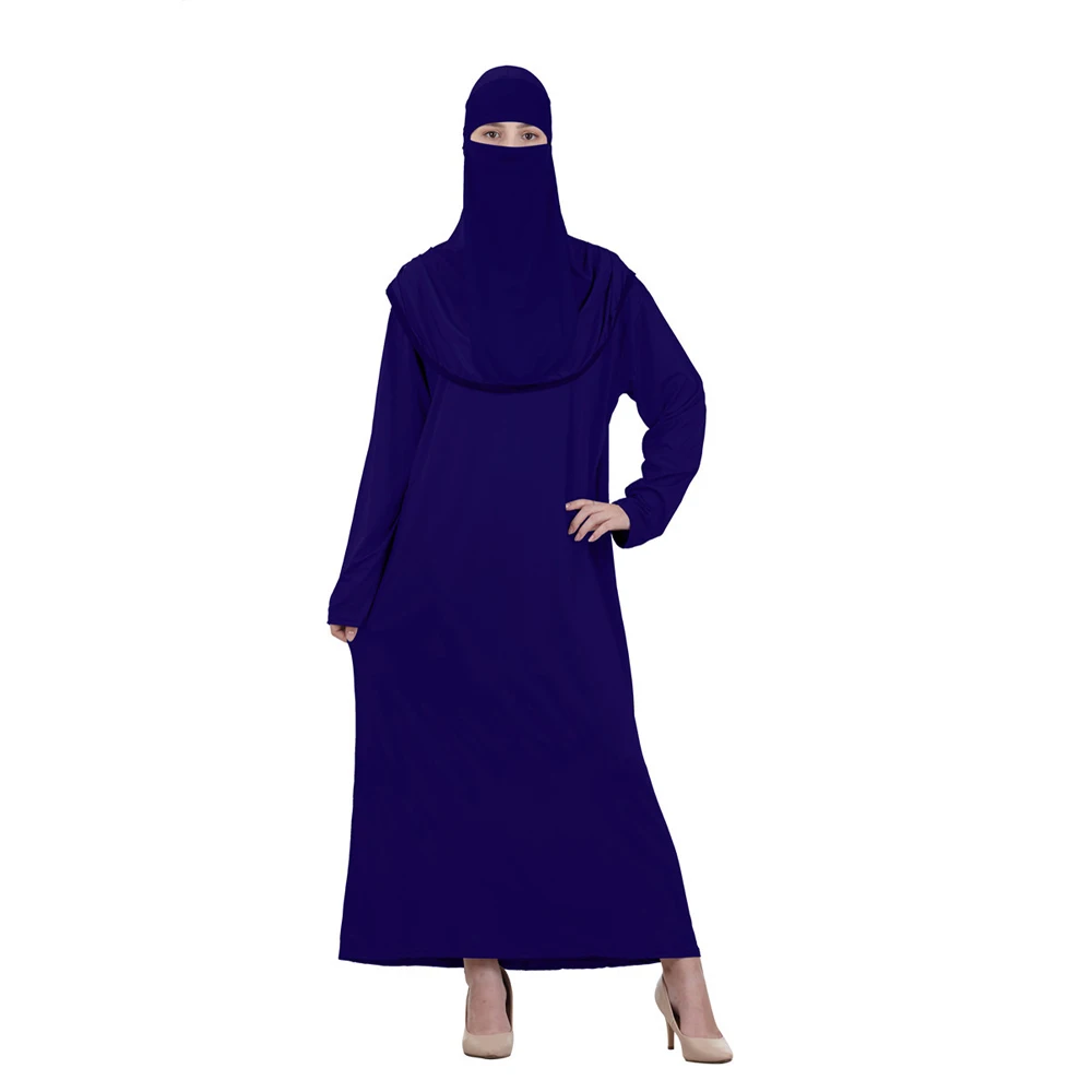 Burqa Khimar Muslim Hijab Abaya Islamic Niqab Nikab Burka Veil Prayer Set Kaftan Women Arab Robe Jilbab Clothing Ramadan | Тематическая